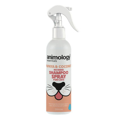 Animology Essentials Papaya & Coconut No Rinse Cat Shampoo Spray 250ml - 250ml